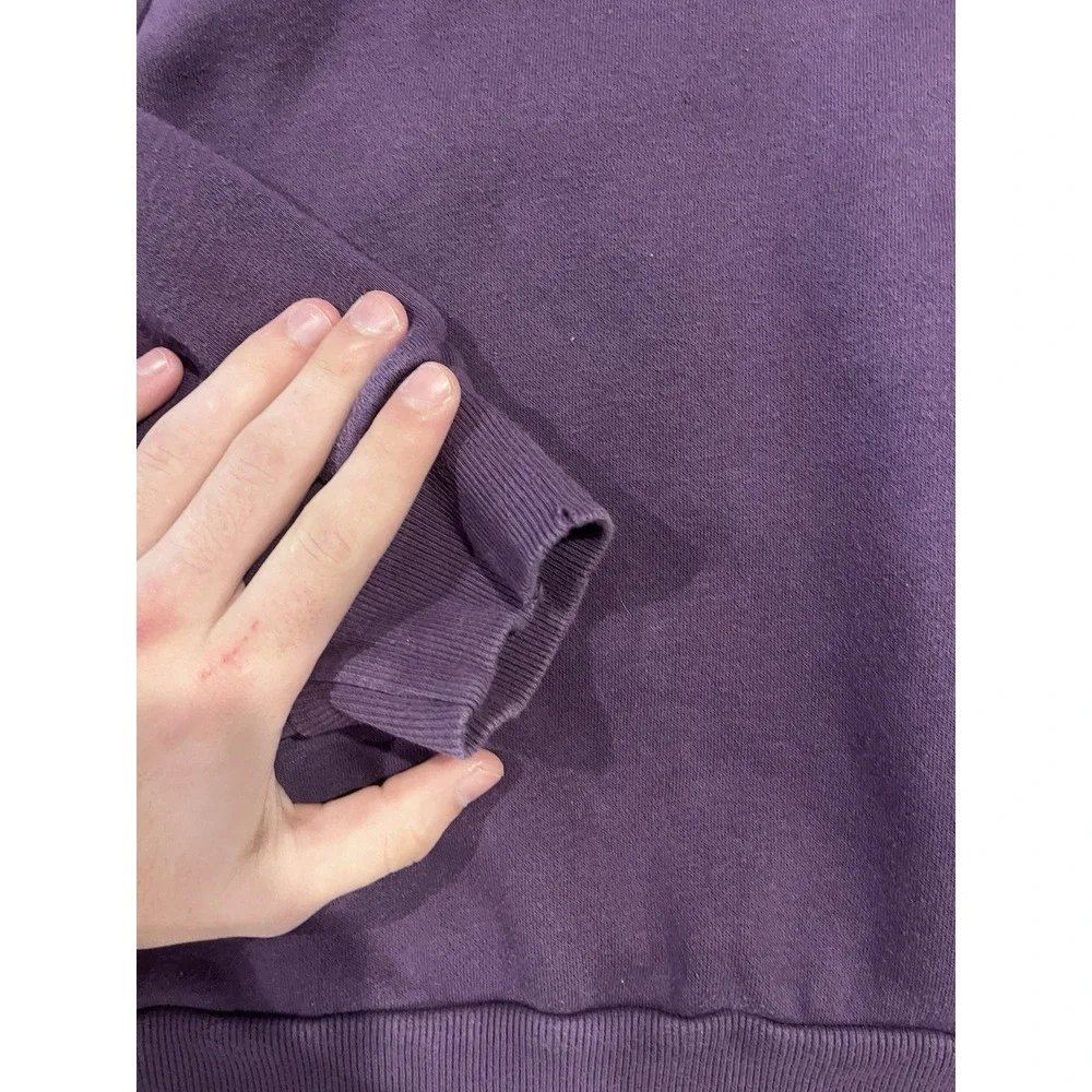 Taylor Swift Hoodie Sweatshirt Small Purple‎ Crop Speak Now Story Of Us Version - Picture 10 of 10